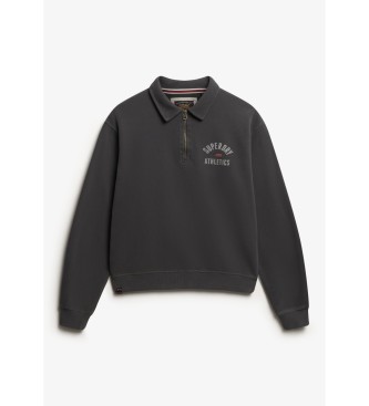 Superdry Felpa grigia sportiva