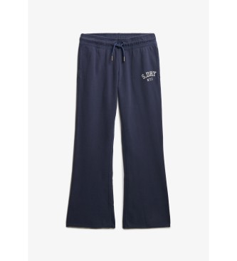 Superdry Bukser Athletic Emb Flare Jogger Navy