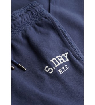 Superdry Bukser Athletic Emb Flare Jogger Navy