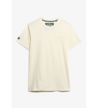 Superdry Athletic Emboss Relaxed T-shirt wit