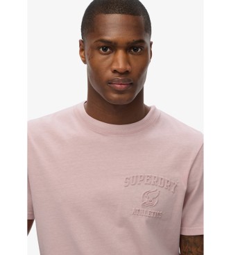 Superdry Relaxed T-shirt roze