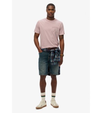 Superdry Relaxed T-shirt roze