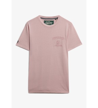 Superdry Relaxed T-shirt roze