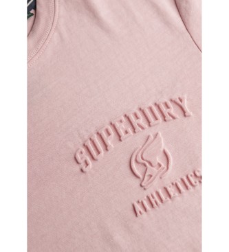 Superdry Relaxed T-shirt roze