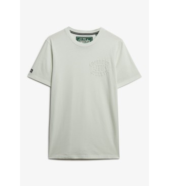Superdry Athletic Emboss Relaxed Off-white T-shirt
