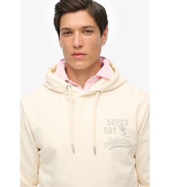 Superdry Beżowa bluza Athletic Ess