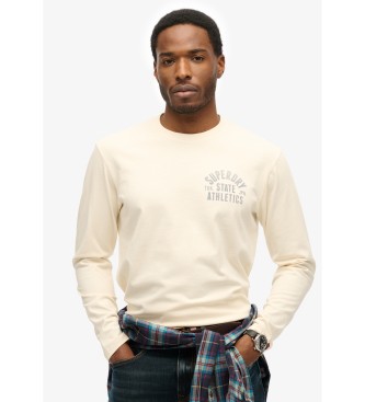 Superdry T-shirt Athletic Essential blanc cass