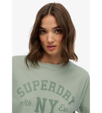 Superdry T-shirt Athletic Essentials verde