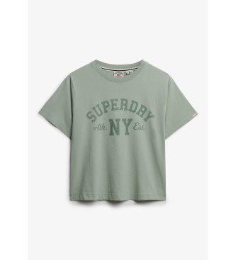 Superdry T-shirt Athletic Essentials verde