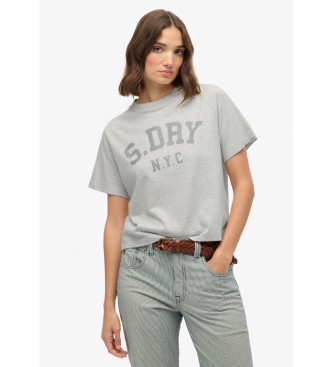 Superdry T-shirt Athletic Essentials cinzenta
