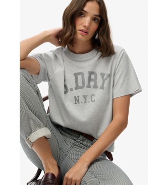 Superdry T-shirt Athletic Essentials cinzenta