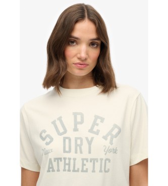 Superdry T-shirt Athletic Essentials em branco