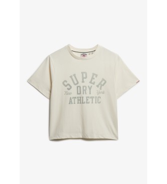 Superdry T-shirt Athletic Essentials em branco