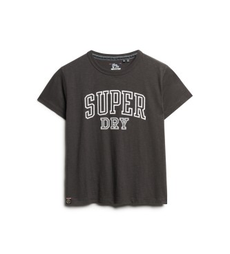 Superdry T-shirt Athletic Graphic Fitted preta