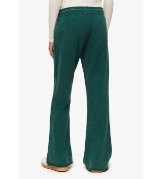 Superdry Calas Flared Jogger Athletic Essentials verdes