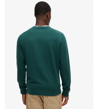 Superdry Printed sweatshirt Athletic green