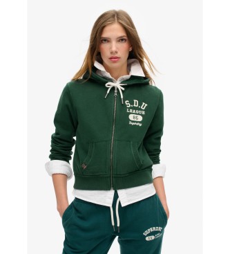 Superdry Sweatshirt Athletic Essentials verde