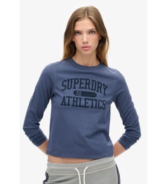 Superdry Athletic Essentials Ringer Fitted T-shirt bl