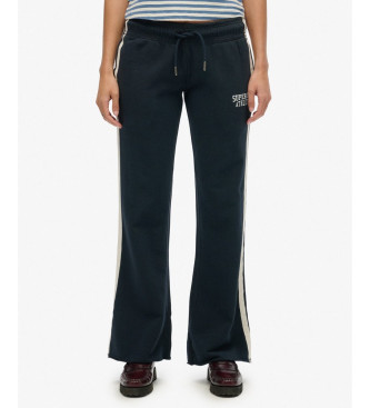 Superdry Pantaloni da jogging svasati sportivi verdi
