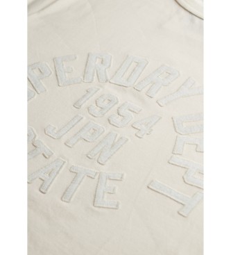 Superdry Athletic Tonal Oversized beige T-shirt