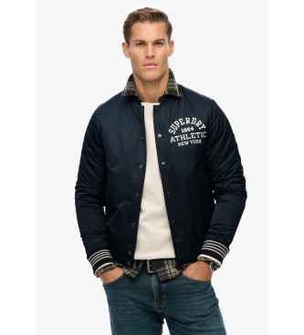 Superdry Athletic Varsity Bomberjacke Navy