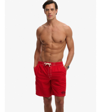 Superdry Cargo 19 Boardshort r�d