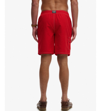 Superdry Cargo 19 Boardshort r�d