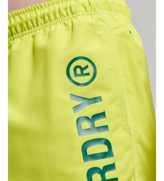 Superdry Core Sport grner Badeanzug