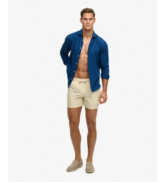 Superdry Swimwear Embroidered Logo 15 yellow