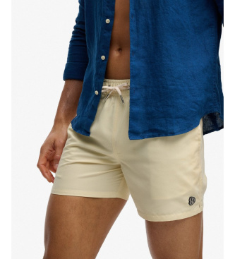 Superdry Swimwear Embroidered Logo 15 yellow