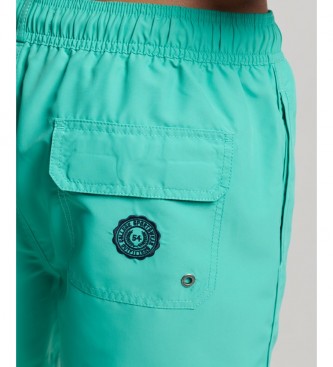 Superdry Turkizno zelene kratke hlače Polo
