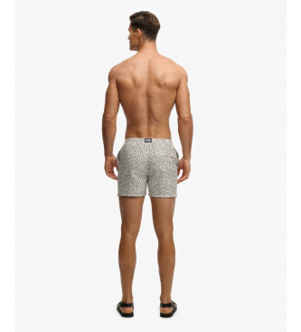 Superdry Premium Printed 15 baddr�kt off-white