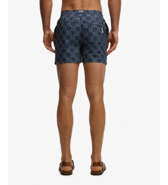 Superdry Premium Printed 15 marinbl� baddr�kt