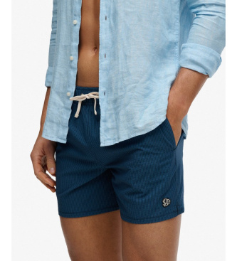 Superdry Seer Sucker 15 marine