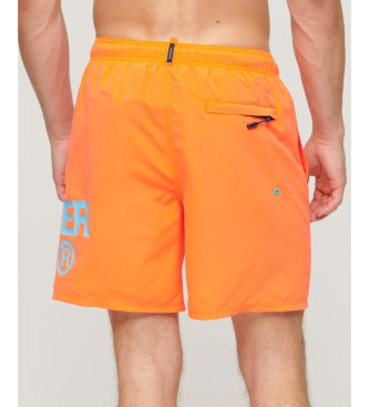 Superdry Sportswear orange badedragt