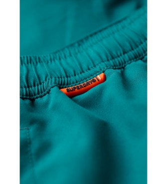 Superdry Premium grner bestickter Badeanzug