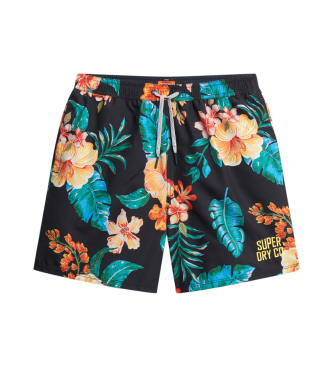Superdry Multicolor zwempak met Hawaii-print