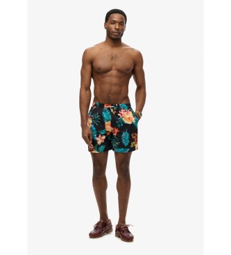 Superdry Multicolor zwempak met Hawaii-print