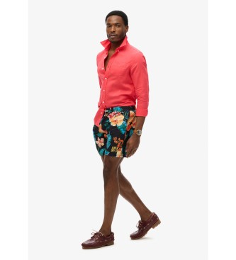 Superdry Multicolor zwempak met Hawaii-print