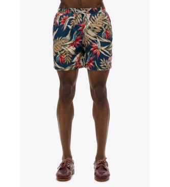 Superdry Multicolor zwempak met Hawaii-print