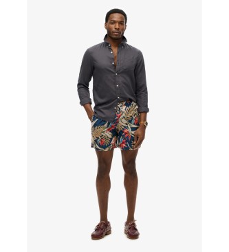 Superdry Multicolor zwempak met Hawaii-print