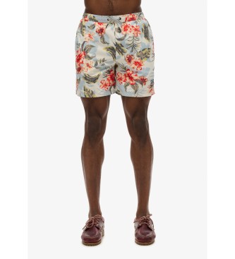 Superdry Multicolor zwempak met Hawaii-print