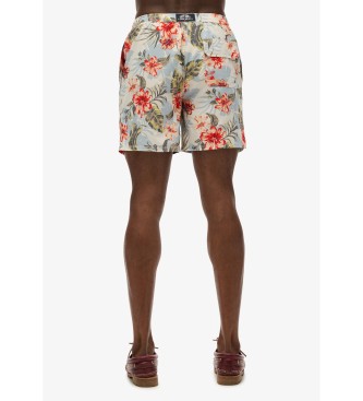 Superdry Multicolor zwempak met Hawaii-print