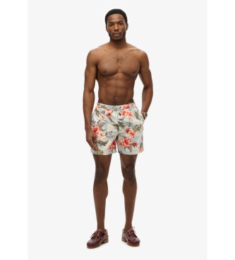 Superdry Multicolor zwempak met Hawaii-print