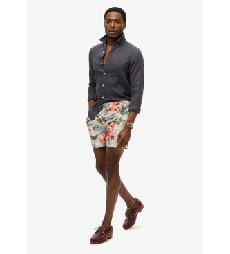 Superdry Multicolor zwempak met Hawaii-print