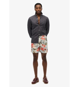 Superdry Multicolor zwempak met Hawaii-print