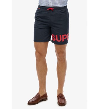 Superdry Kostium kąpielowy z marynarską grafiką