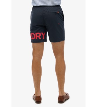 Superdry Kostium kąpielowy z marynarską grafiką