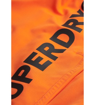 Superdry 43,2 cm plavalni kostum z oranžno športno grafiko