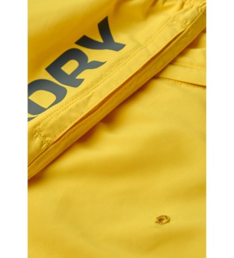 Superdry Fato de banho Grfico 17 amarelo